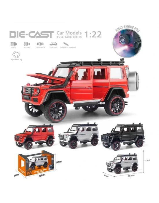 Hcl-501 Kut Cb 1 22 Sesli Ve Işıklı Buharlı G Lux Jeep(belirtilen Fiyat, Tekli Satış İçin Adet Fiyatıdır.)