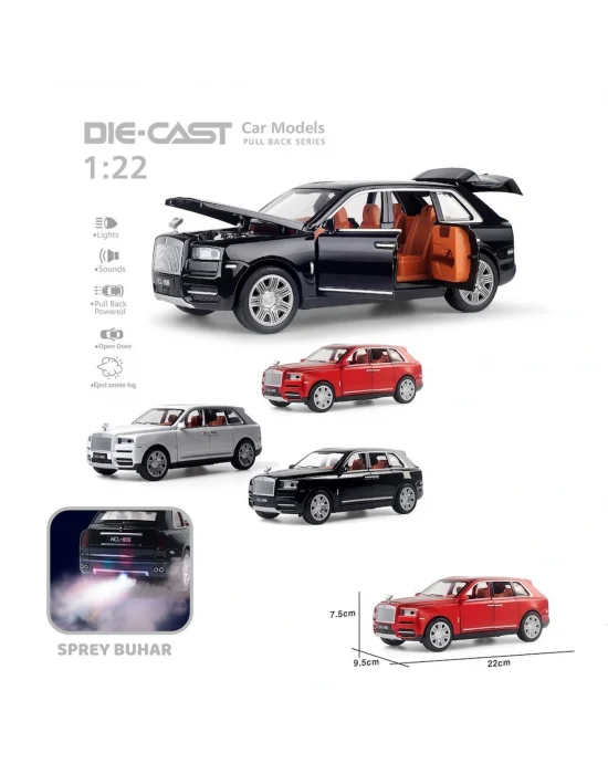 Hcl-506 Kut Cb 1 22 Sesli Ve Işıklı Buharlı Rr Lux Jeep(belirtilen Fiyat, Tekli Satış İçin Adet Fiyatıdır.)