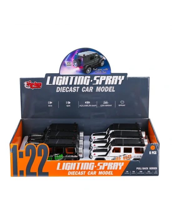Hcl-801pa Sesli Işıklı Buharlı Off Road Jeep 1:22 -vardem Oyuncak
