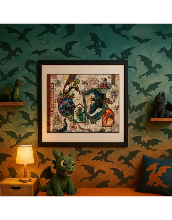 Hd 113 How To Train Your Dragon Puzzle 200 Prç