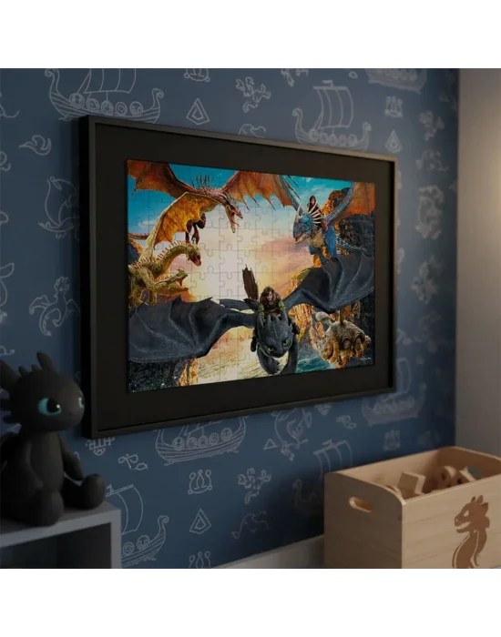 Hd 714 How To Traın Your Dragon Puzzle 100 Prç