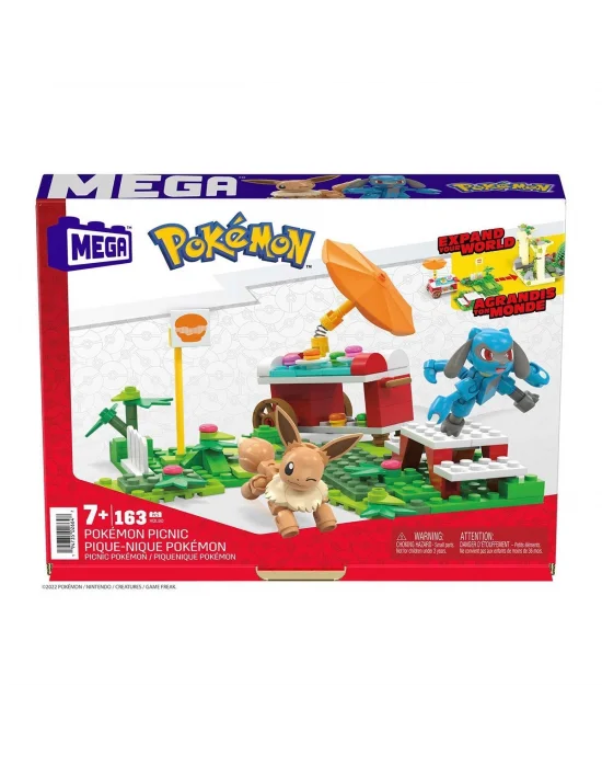 Hdl80 Mega™ Pokémon™ Adventure Builder Piknik Seti 163 Parça +7 Yaş