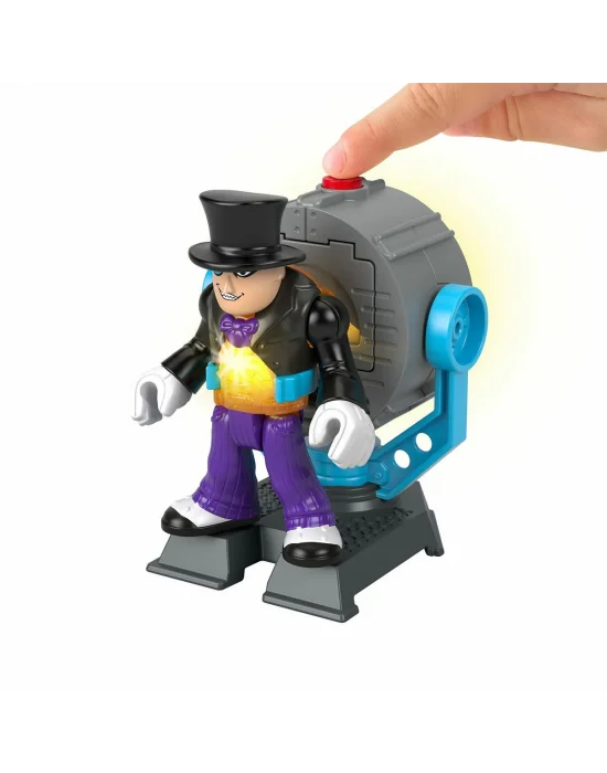 Hfd47 Imaginext, Bat-tech Bat-signal Figür Seti, Dc Super Friends