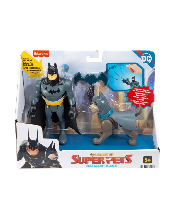 Hgl01 Imaginext Dc League Of Super Pets -  Kahramanlar Ve Hayvanlar