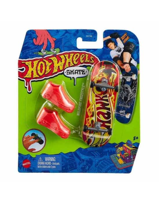 Hgt46 Hot Wheels Skate Parmak Kaykay Ve Ayakkabı Paketleri