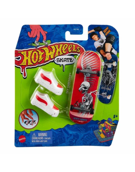 Hgt46 Hot Wheels Skate Parmak Kaykay Ve Ayakkabı Paketleri
