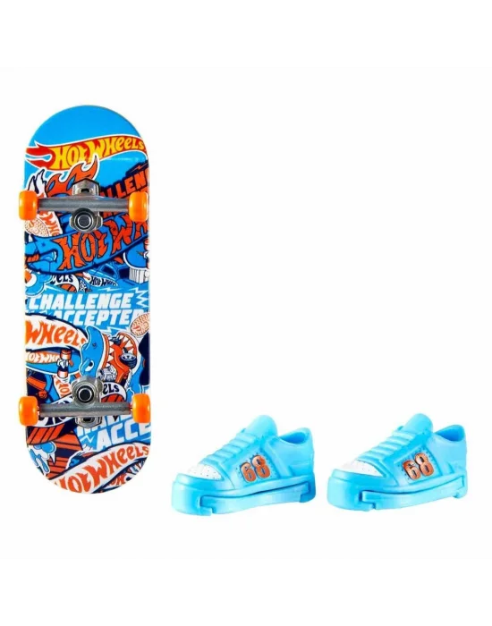 Hgt46 Hot Wheels Skate Parmak Kaykay Ve Ayakkabı Paketleri