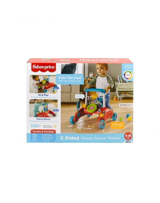 Hjp48 Fisher-price İlk Arabam Çift Yönlü Yürüteç