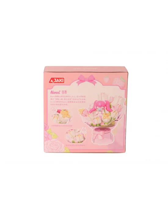 Hk121 Jaki Çiçek Buketi 187 Parça Block Oyuncak