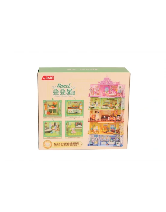 Hk135 Jaki Gurme Mutfak Model 263 Parça Block Oyuncak