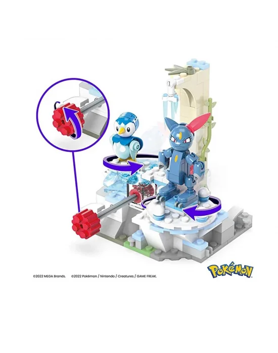 Hkt20 Mega™ Pokémon™ Piplup Ve Sneasel Kış Macerası Seti 183 Parça + 7 Yaş