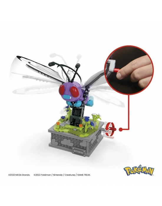 Hkt22 Mega™ Pokémon™ Motion Butterfree 582 Parça +12 Yaş
