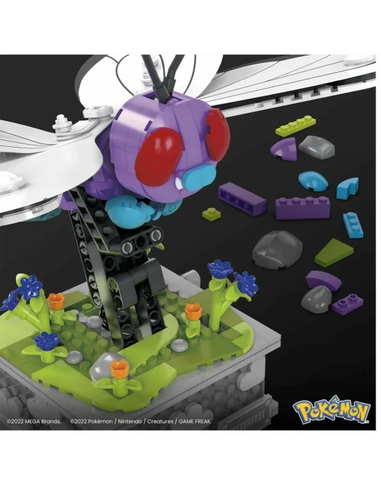 Hkt22 Mega™ Pokémon™ Motion Butterfree 582 Parça +12 Yaş