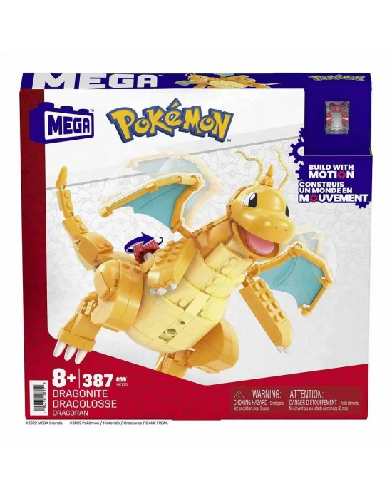 Hkt25 Mega™ Pokémon™ Dragonite 387 Parça +8 Yaş