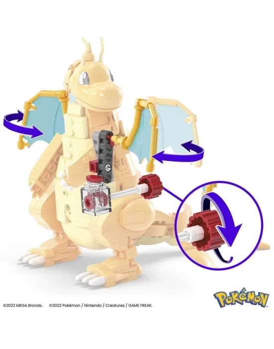 Hkt25 Mega™ Pokémon™ Dragonite 387 Parça +8 Yaş
