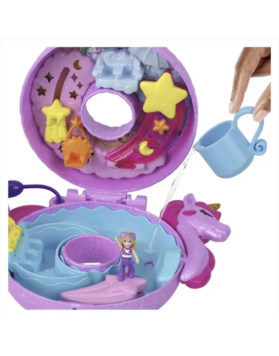 Hkv34 Polly Pocket Unicorn Temalı Oyun Seti