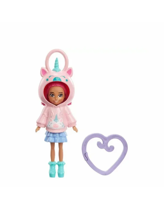 Hkv98 Polly Pocket Kapüşonlu Bebekler