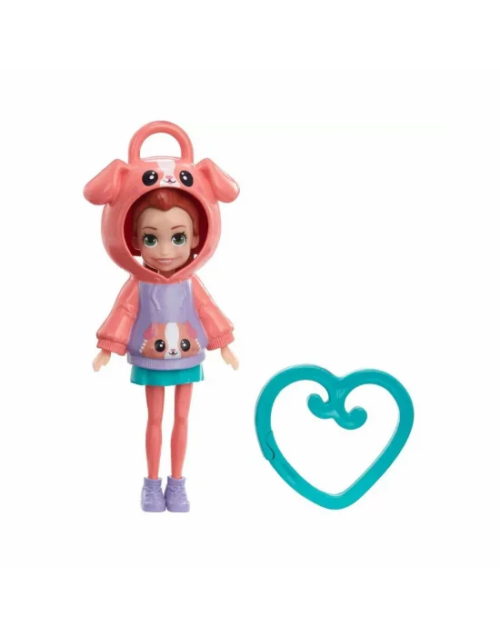 Hkv98 Polly Pocket Kapüşonlu Bebekler