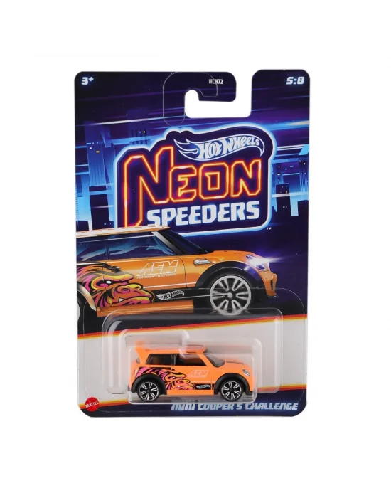 Hlh72 Hot Wheels Neon Yarışlar Temalı Arabalar 10 Adet Koli İle Satılır. Koli Fiyatıdır.