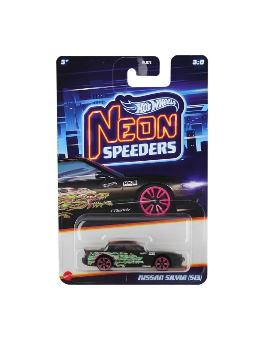 Hlh72 Hot Wheels Neon Yarışlar Temalı Arabalar 10 Adet Koli İle Satılır. Koli Fiyatıdır.