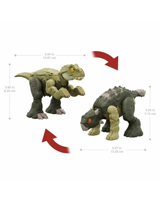 Hlp05 Jurassic World Değişim Serisi - Çifte Tehlike Dinozor Figürleri