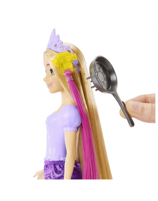 Hlw18 Disney Prenses Renk Değiştiren Sihirli Saçlı Rapunzel