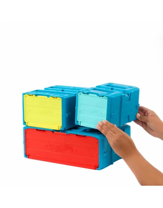 Hmc04 Hot Wheels Track Builder Alev Temalı Akrobasi Seti