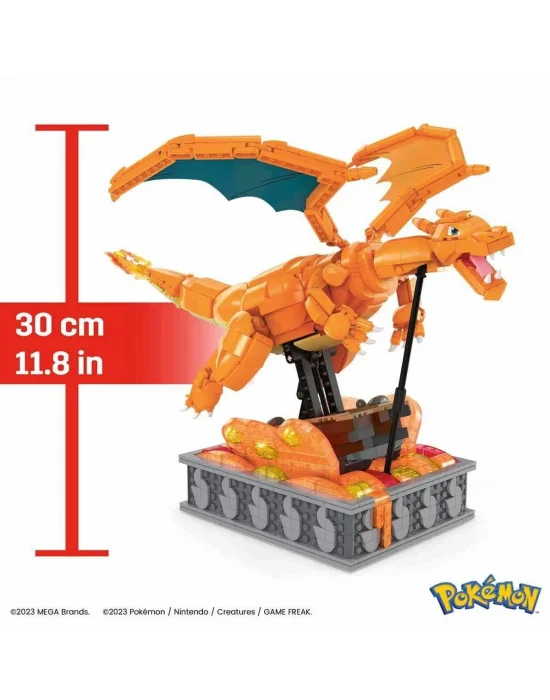 Hmw05 Mega Pokémon™ Hareketli Charizard 1664 Parça +12 Yaş