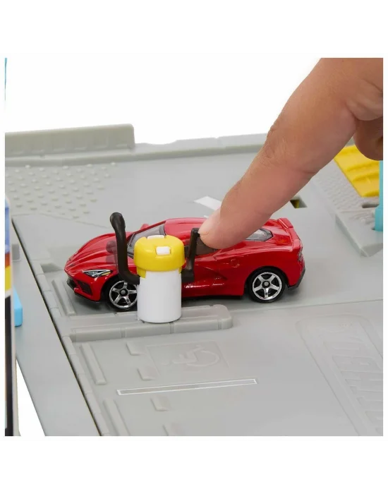 Hnj54 Matchbox Aksiyon Sürücüleri Süper Oto Yıkama Oyun Seti