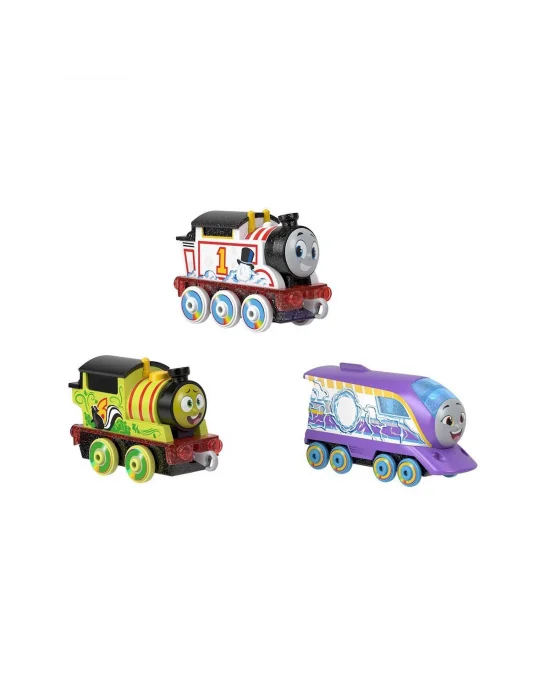 Hnp82 Thomas Ve Arkadaşları - Renk Değiştiren Küçük Trenler 3lü Paket