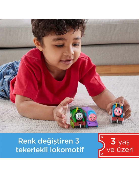 Hnp82 Thomas Ve Arkadaşları - Renk Değiştiren Küçük Trenler 3lü Paket