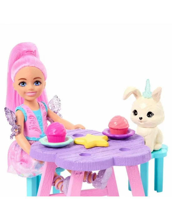 Hnt67 Barbie A Touch Of Magic Chelsea Ve Pegasus Oyun Seti