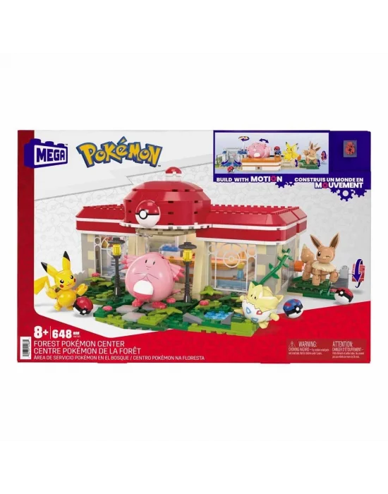 Hnt93 Mega Pokémon™ Pokémon Dinlenme Tesisi 648 Parça +8 Yaş