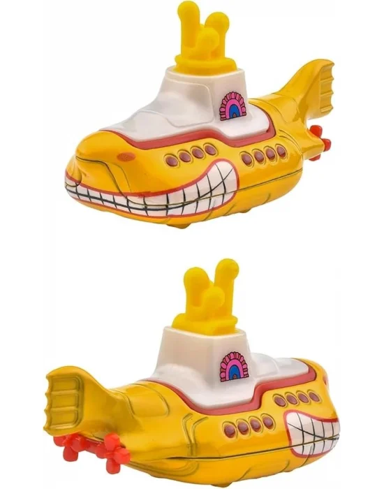 Hot Wheels Beatles Yellow SUBMARINE Die Cast Sarı Filmden Denizaltı - Ölçek 1:64 - Uzunluk 7 cm Pop Culture JBL74