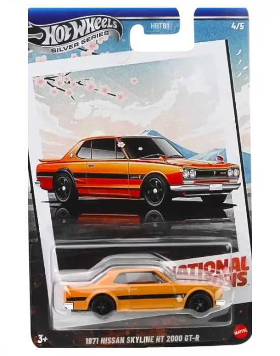 Hot Wheels Silver Series 1971 Nissan Skyline HT 2000 GTR JBY89