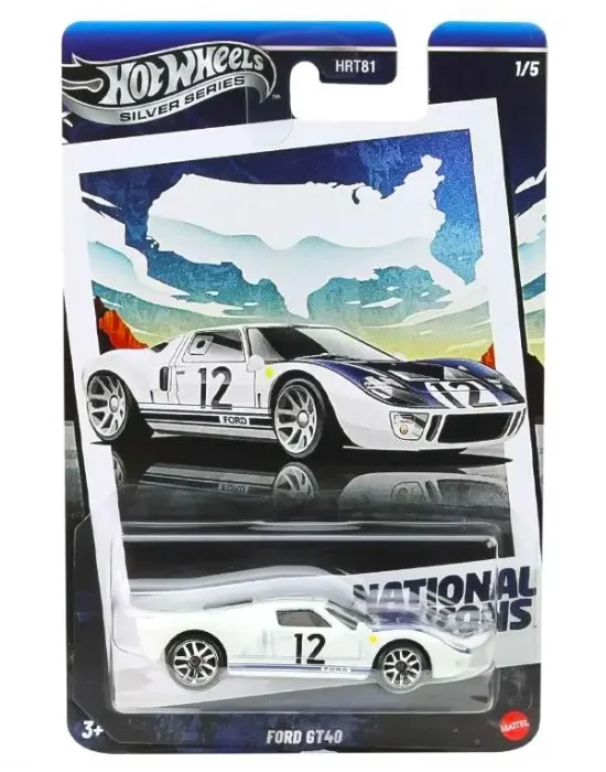 Hot Wheels Silver Series Ford GT40 JBY87
