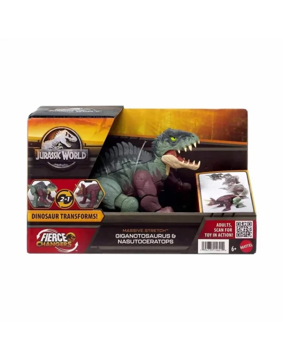 Hpd33 Jurassic World Değişim Serisi - Çifte Tehlike Büyük Dinozor Figürleri