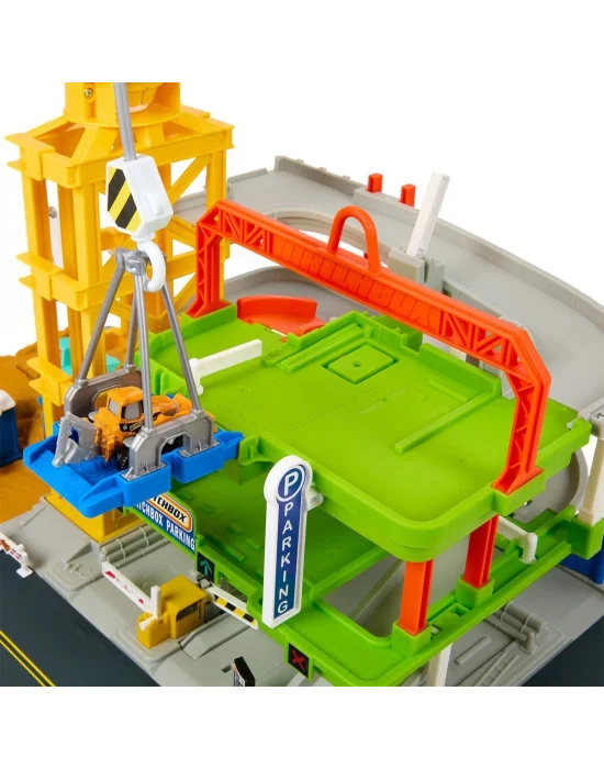 Hpd63 Matchbox Aksiyon Sürücüleri Muhteşem İnşaat Alanı Oyun Seti