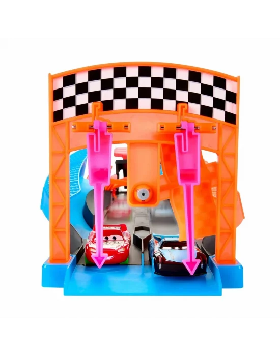 Hpd80 Cars Karanlıkta Parlayan Yarışçılar Pist Seti
