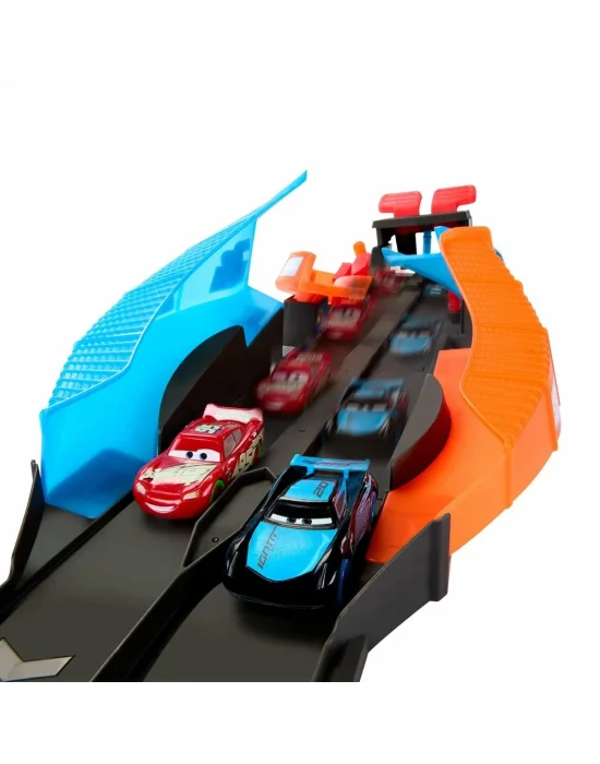 Hpd80 Cars Karanlıkta Parlayan Yarışçılar Pist Seti