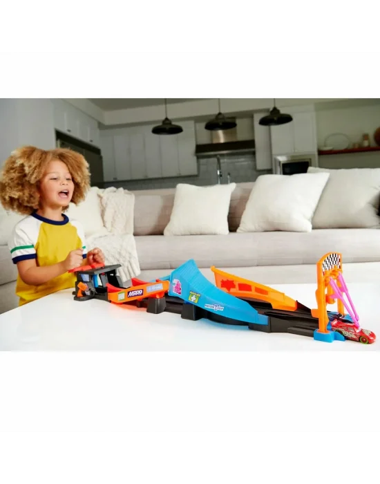 Hpd80 Cars Karanlıkta Parlayan Yarışçılar Pist Seti