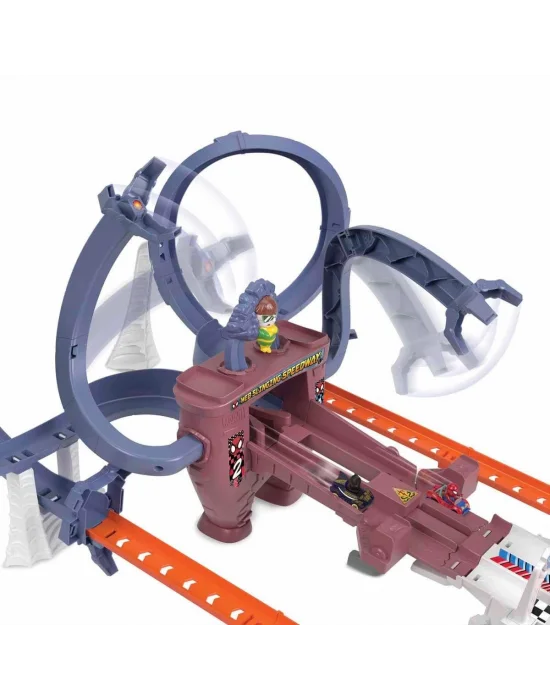 Hpl34 Hot Wheels Racerverse Marvel Pist Seti