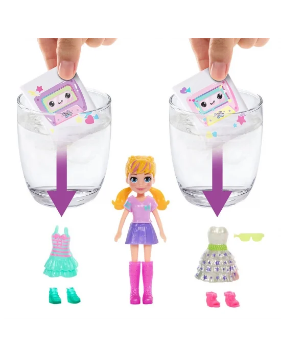 Hrd65 Polly Pocket Radyo Temalı Moda Eğlencesi Oyun Seti