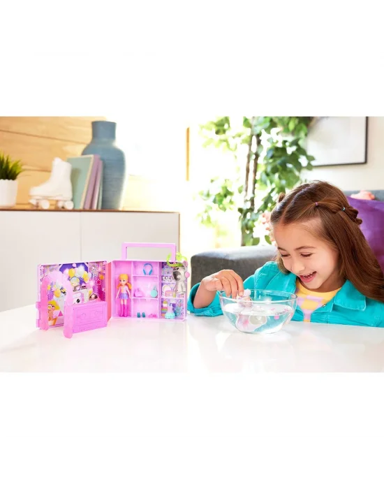 Hrd65 Polly Pocket Radyo Temalı Moda Eğlencesi Oyun Seti