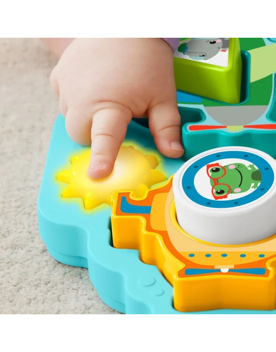 Hrp31 Fisher-price Şekiller Ve Sesler Puzzle