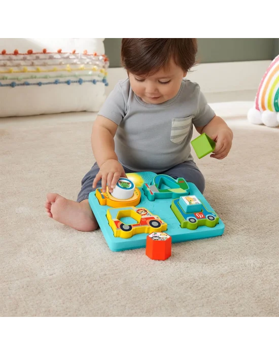 Hrp31 Fisher-price Şekiller Ve Sesler Puzzle
