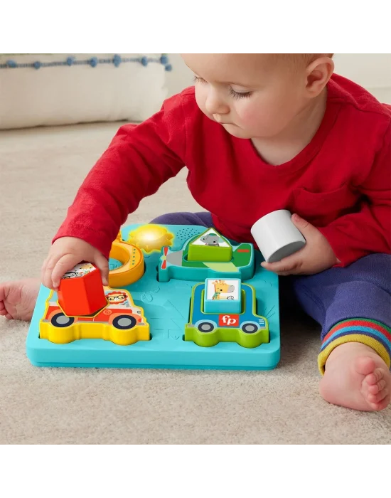 Hrp31 Fisher-price Şekiller Ve Sesler Puzzle