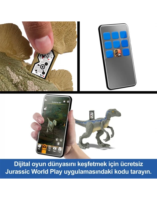 Hrx50 Jurassic World Süper Güçlü Allosaurus Figürü