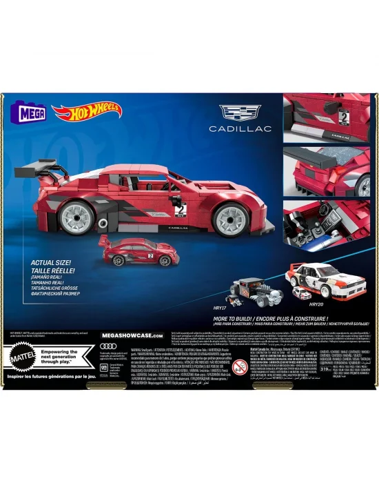 Hry18 Mega™ Hot Wheels® Cadillac Ats-v R 319 Parça +13 Yaş