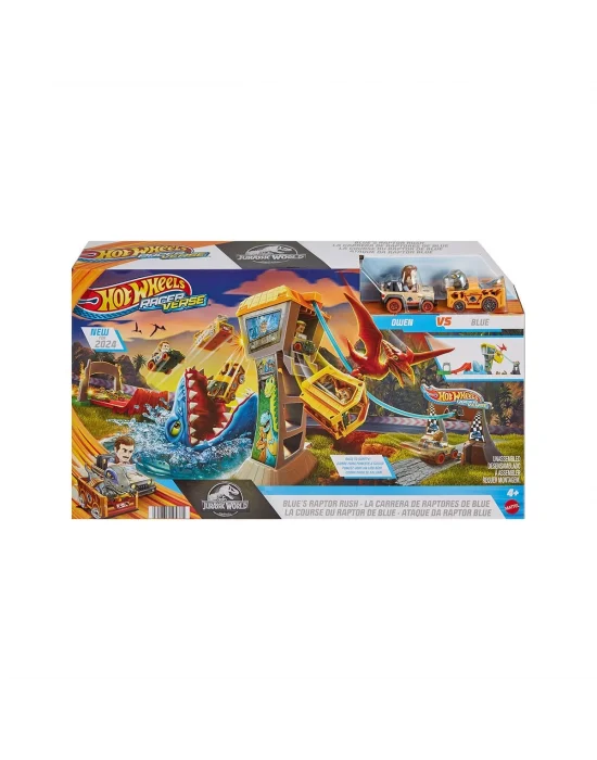 Htp12 Hot Wheels Racerverse Jurassic Pist Seti